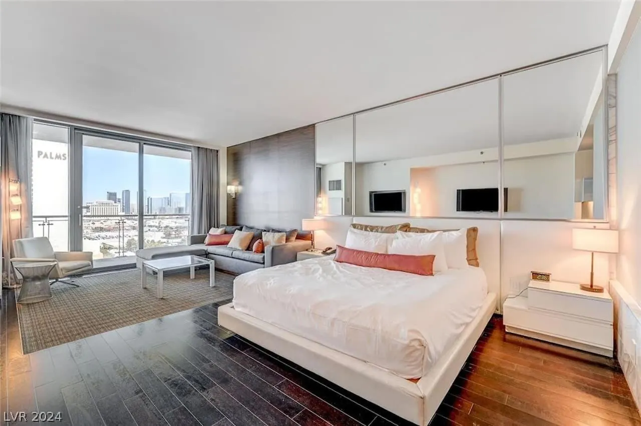 Charming High Floor Strip Views Palms Studio 30306 Las Vegas Fogadó