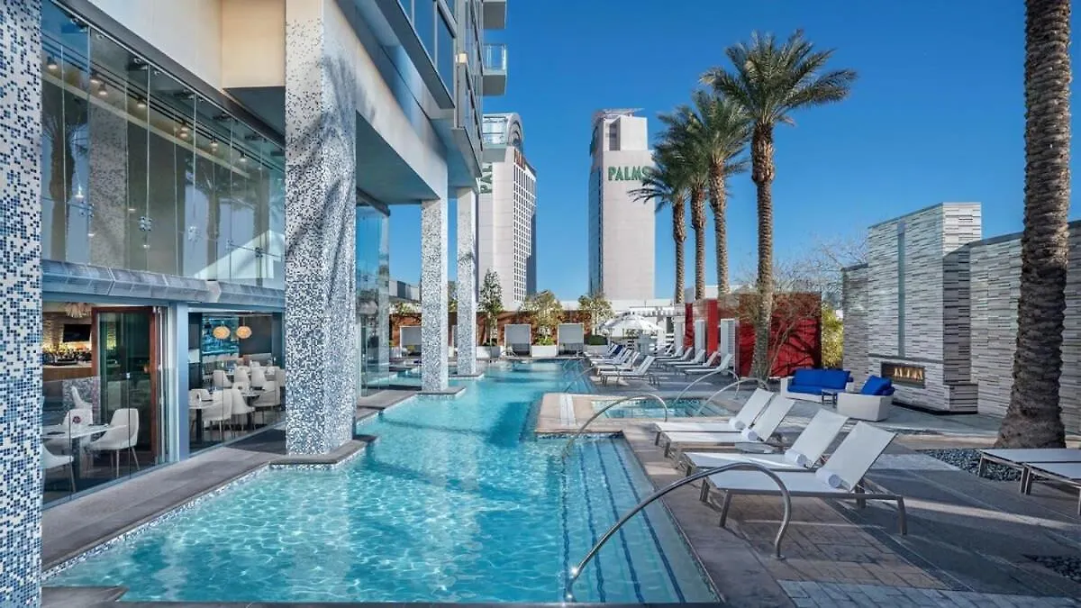 Charming High Floor Strip Views Palms Studio 30306 Las Vegas